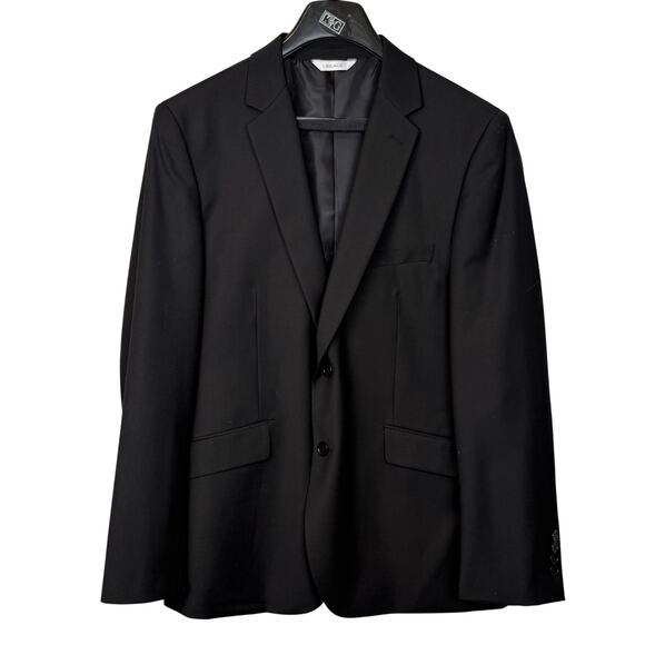 Lineage Black 2-Piece Suit 44R Jacket 38W Pants NWT - Picture 2 of 6
